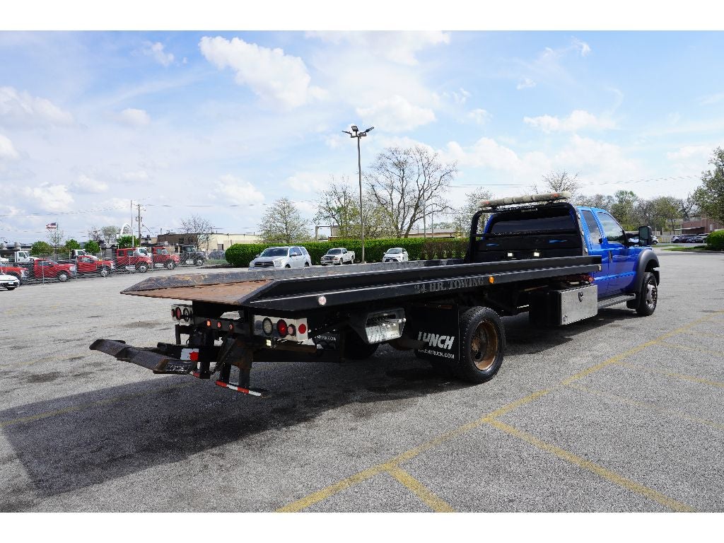 2012 Ford F-550 Super Duty WITH A JERRDAN 19' STEEL CARRIER