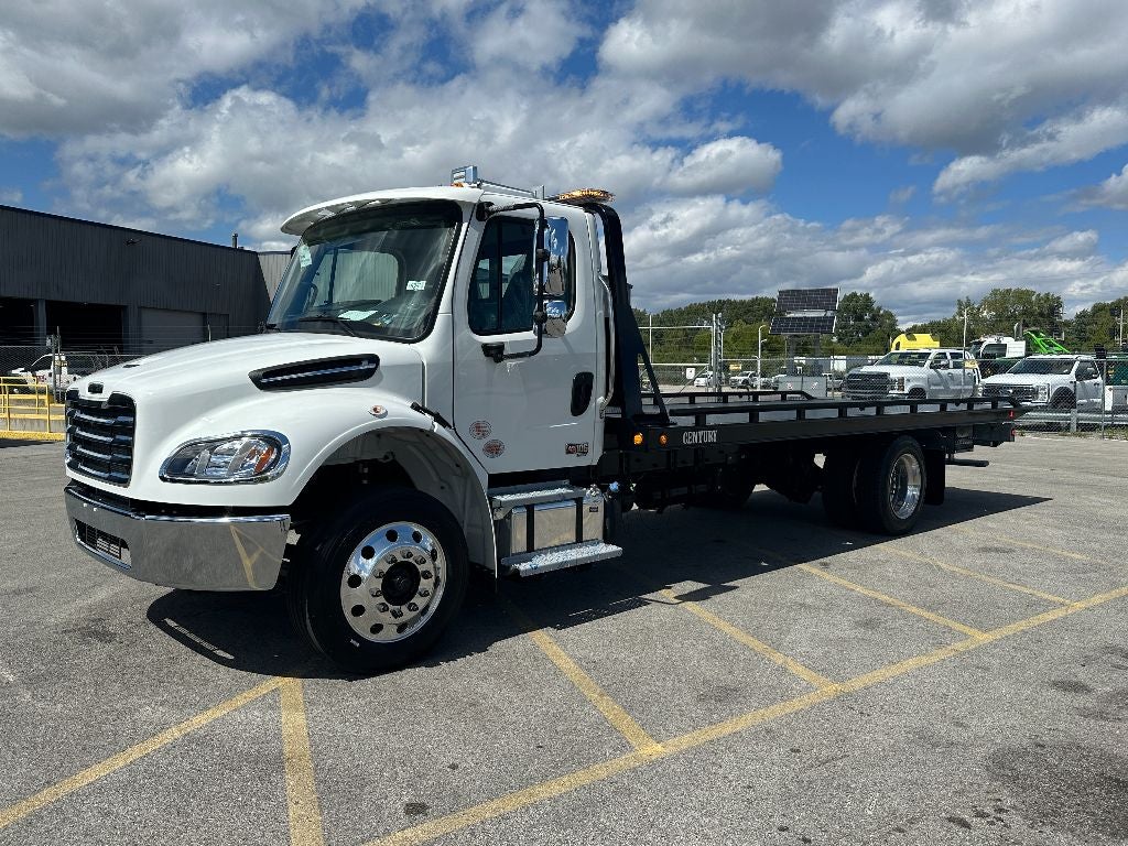 2025 Freightliner M2 106 Medium Duty WITH A CENTURY 21.5' STEEL CARRIER