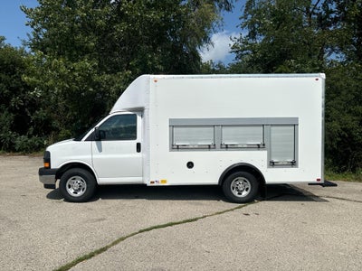 2024 Chevrolet Express 3500 12' Bay Bridge Toolpro Van Body