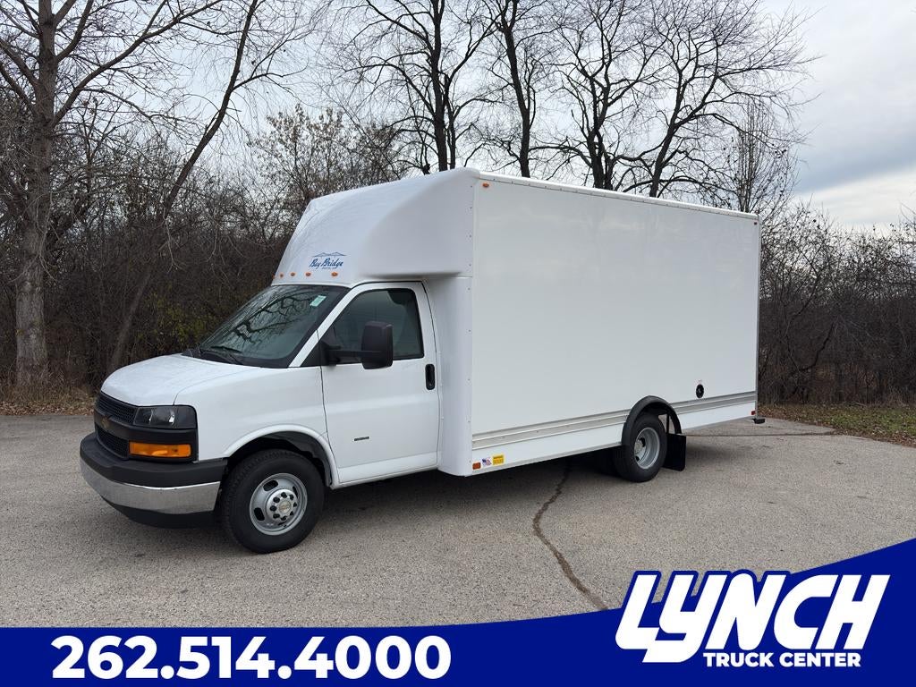 2025 Chevrolet Express 3500 15' Bay Bridge Van Body