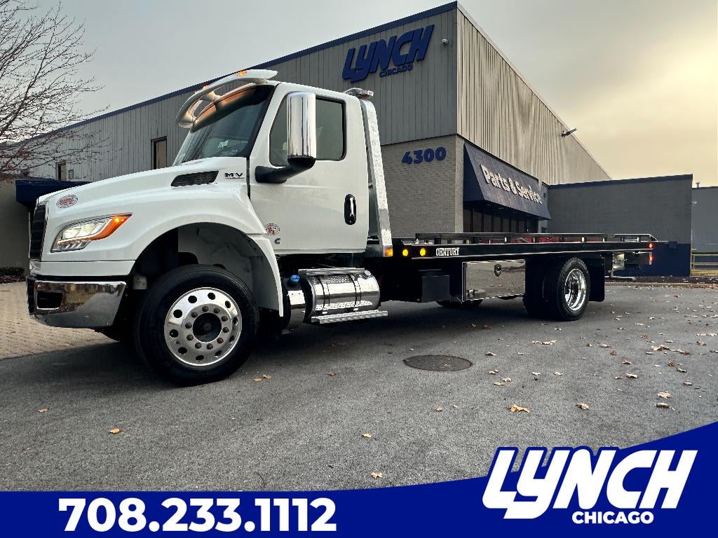 2025 International MV607 WITH A CENTURY 21' STEEL CARRIER