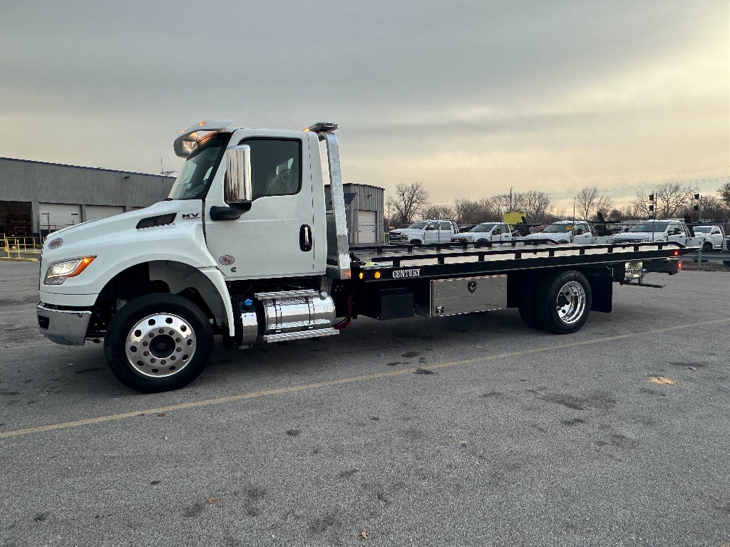 2025 International MV607 WITH A CENTURY 21' STEEL CARRIER