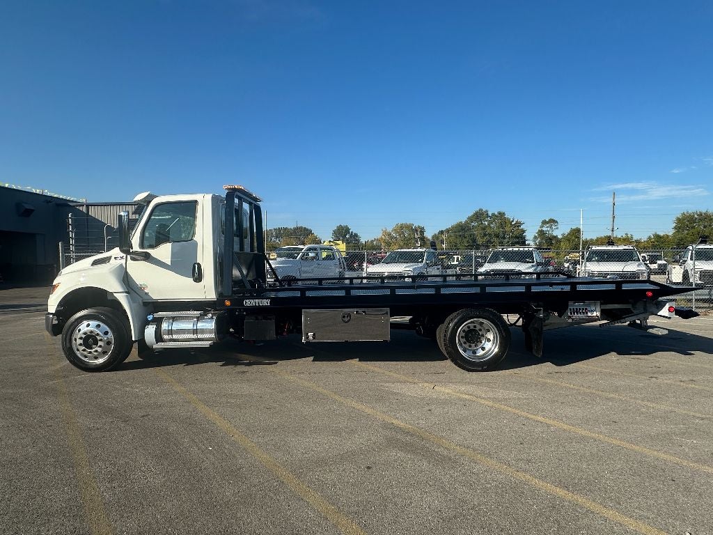 2025 International MV607 WITH A CENTURY 21.5' STEEL CARRIER