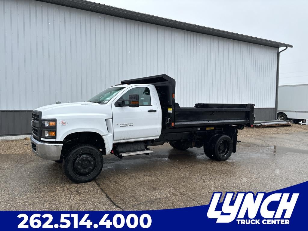2023 Chevrolet Silverado 4500HD 5500 4x4 11' Monroe Dump Body