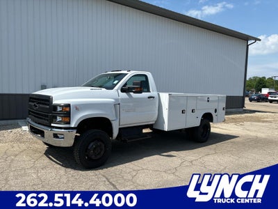 2023 Chevrolet Silverado 5500HD 5500 4x4 11' Knapheide Service Body