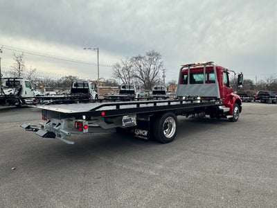 2025 Kenworth T280 WITH A CENTURY 21.5' STEEL CARRIER