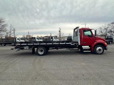2025 Kenworth T280 WITH A CENTURY 21.5' STEEL CARRIER