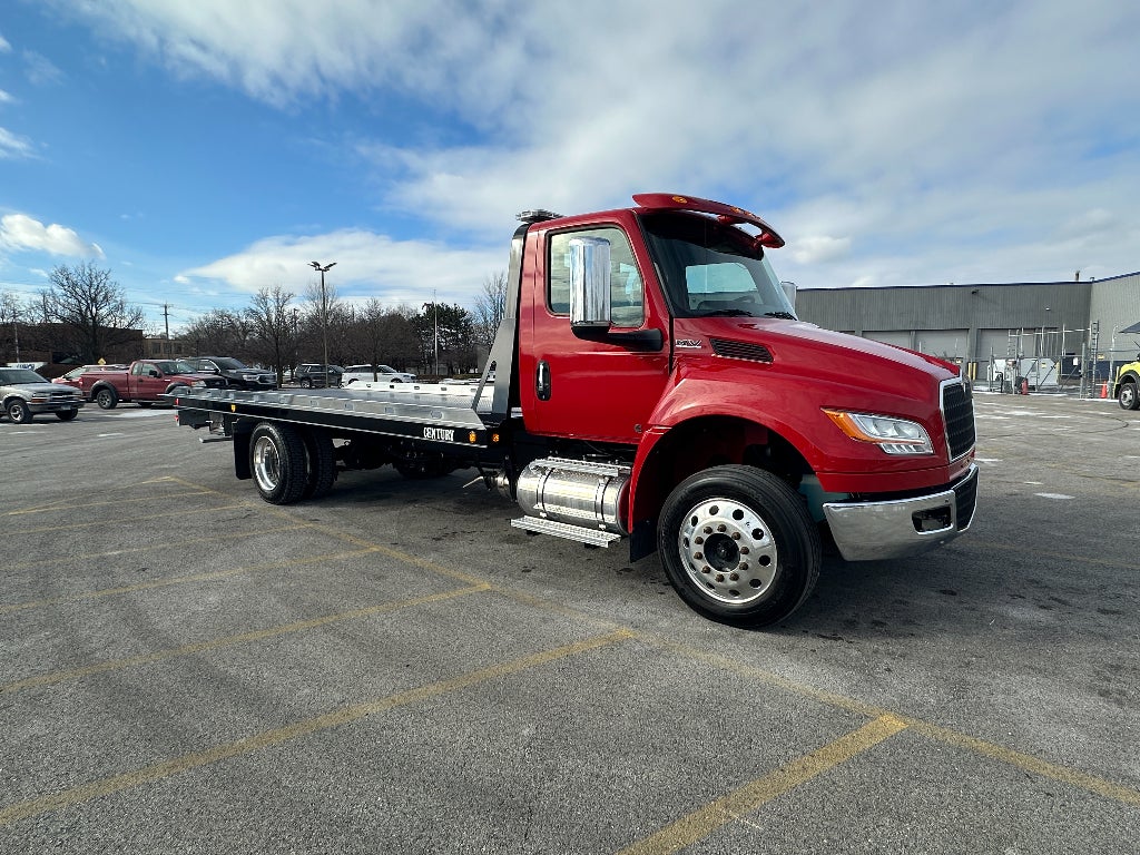 2025 International MV607 WITH A CENTURY 21.5' STEEL CARRIER