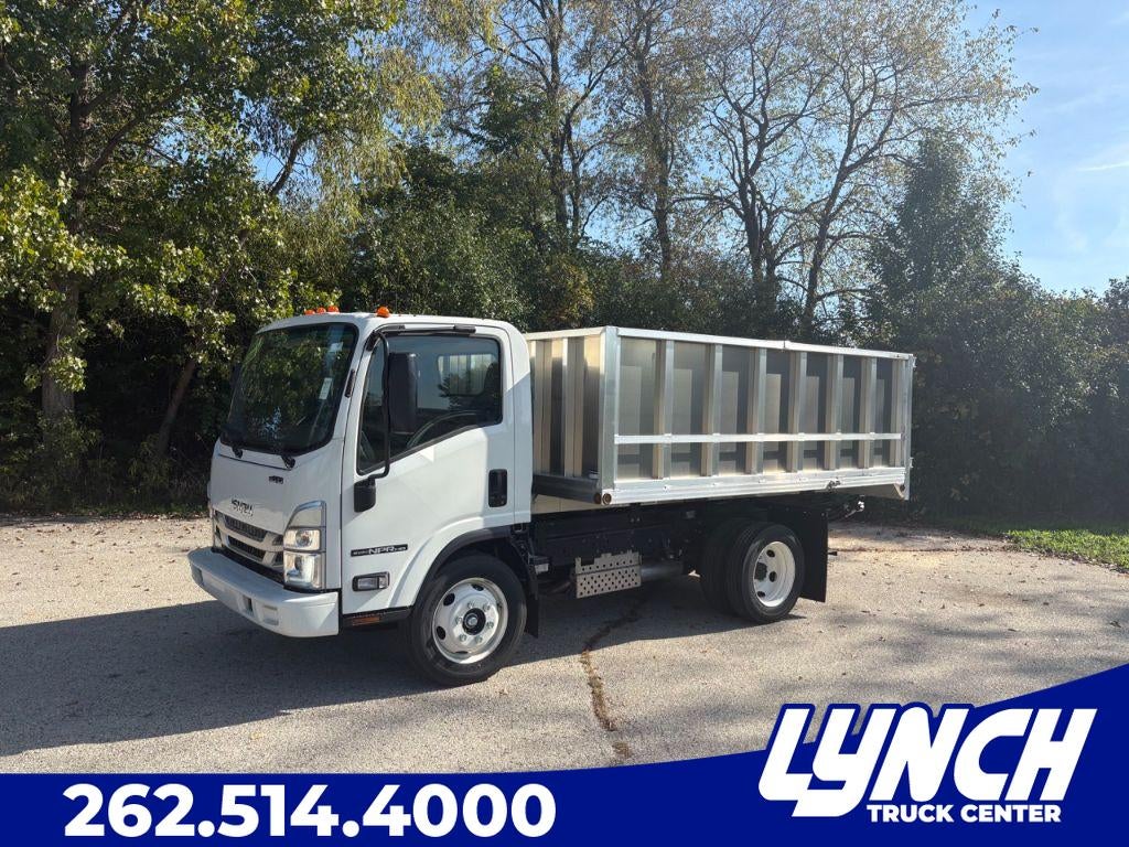 2025 Isuzu NPR-HD 12' DuraMag Smooth Sided Landscape Body