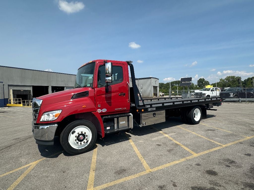 2025 Hino L6 WITH A CENTURY 21.5' STEEL CARRIER