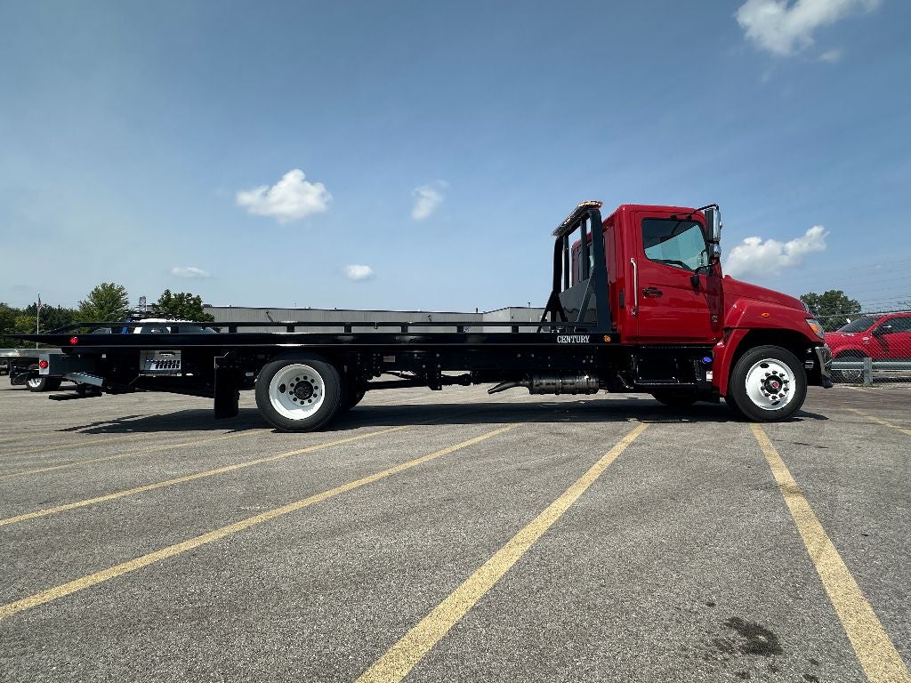 2025 Hino L6 WITH A CENTURY 21.5' STEEL CARRIER