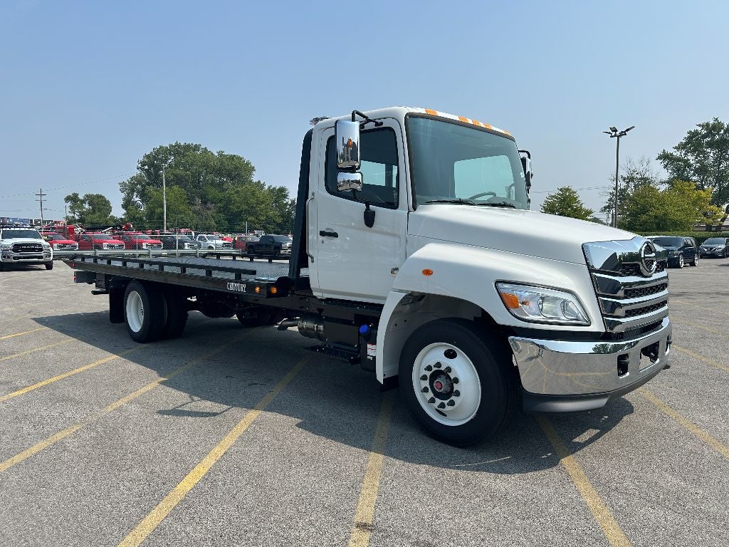 2025 Hino L6 WITH A CENTURY 21.5' STEEL CARRIER