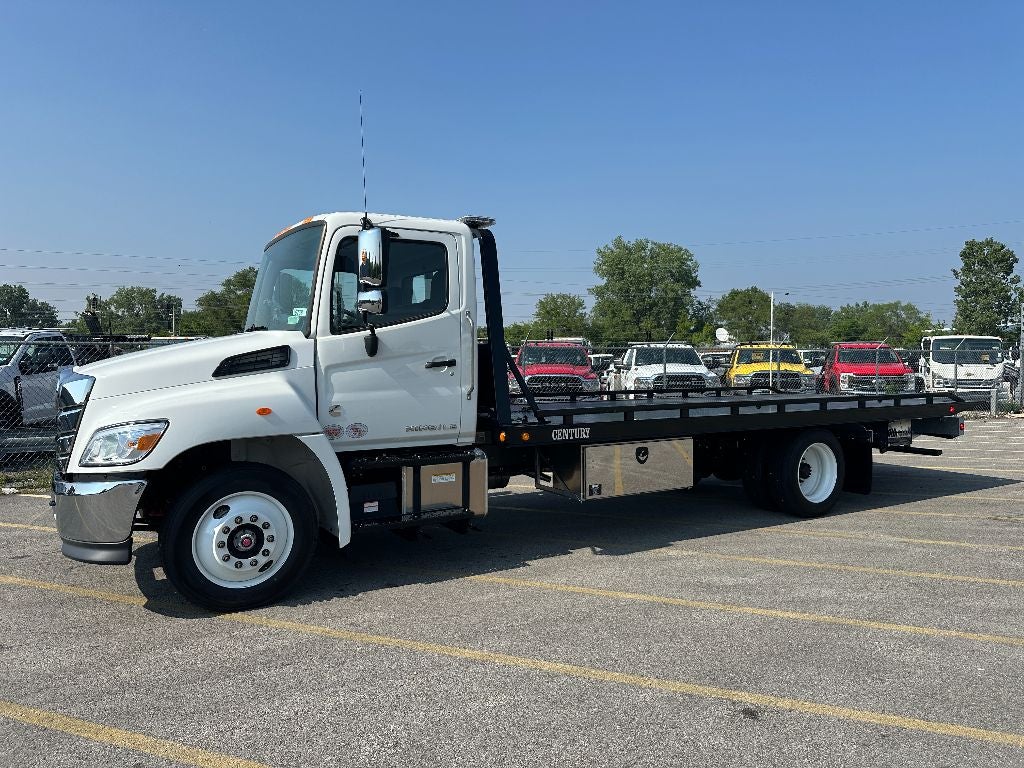 2025 Hino L6 WITH A CENTURY 21.5' STEEL CARRIER