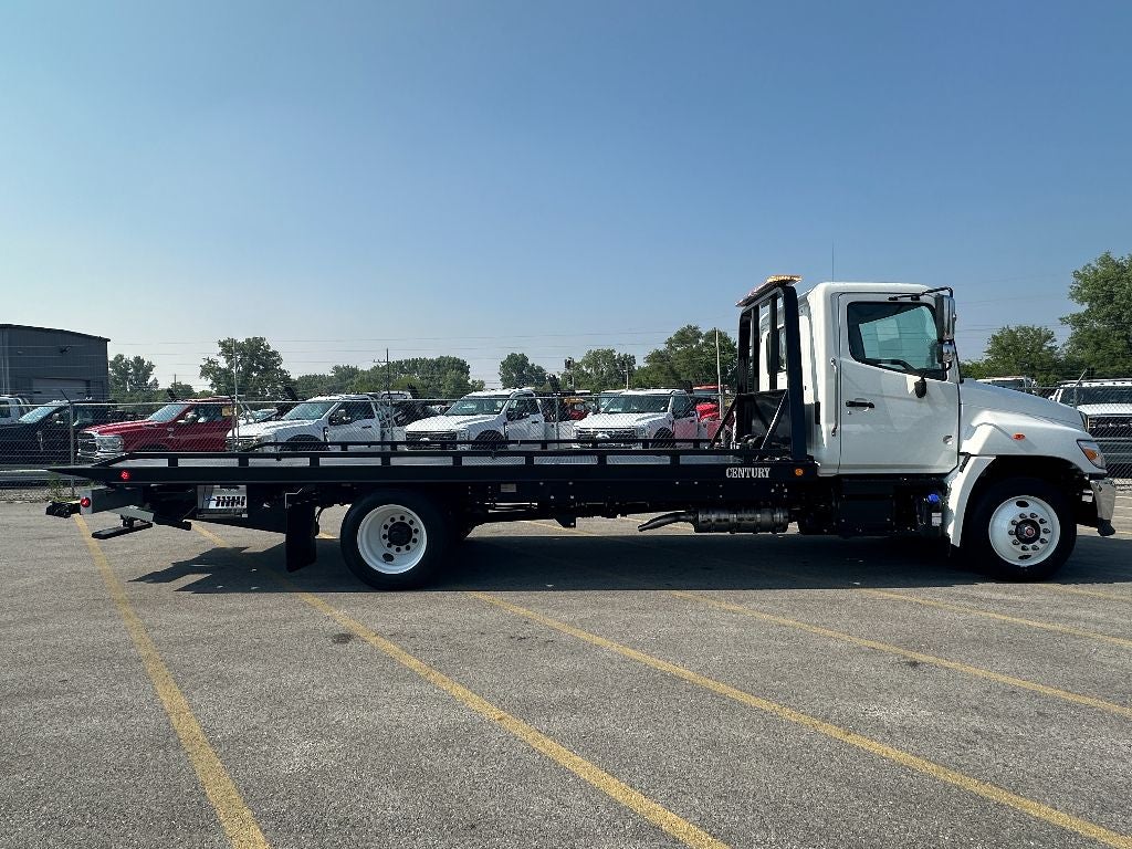 2025 Hino L6 WITH A CENTURY 21.5' STEEL CARRIER