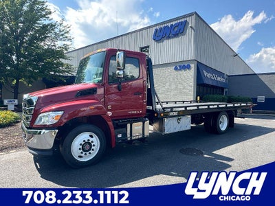 2025 Hino L6 WITH A CENTURY 21.5' STEEL CARRIER