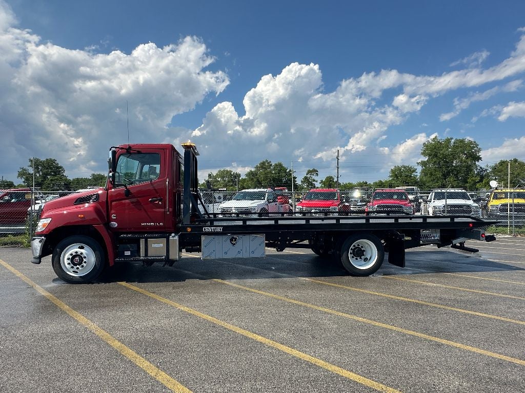 2025 Hino L6 WITH A CENTURY 21.5' STEEL CARRIER
